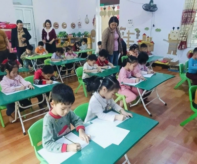 KẾ HOẠCH Phối hợp giữa trường mầm non với Trường Tiểu học Kim Ngọc tổ chức các hoạt động nâng cao chất lượng giáo dục cho trẻ 5 - 6 tuổi chuẩn bị vào lớp 1, năm học 2025-2026.